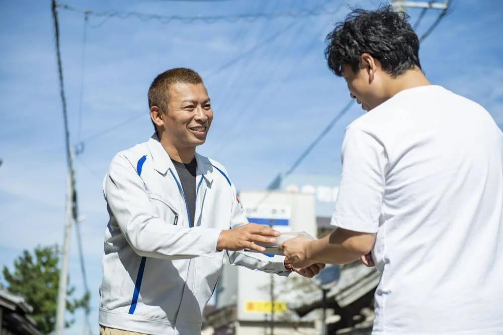 工事まで待っていただく場合があります。