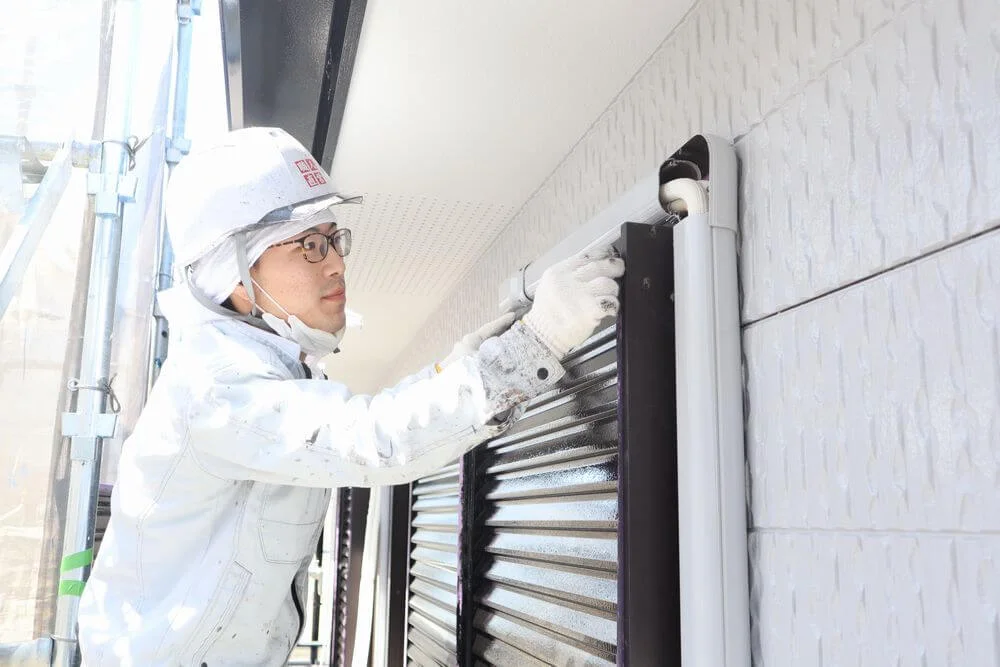 外壁塗装後は養生解体 外壁塗装後は養生解体