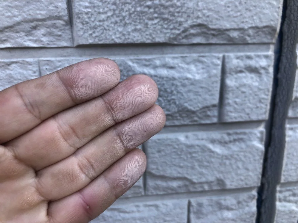 ③チョーキング｜塗り替えサイン